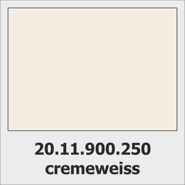 t 20.11.900 cremeweiss, RAL 9001